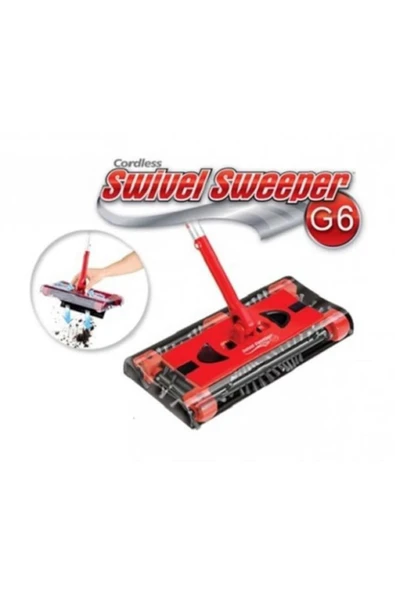 SOYDERE Swivel Sweeper G6 Kablosuz Şarjlı Katlanır Süpürge - Resim 6