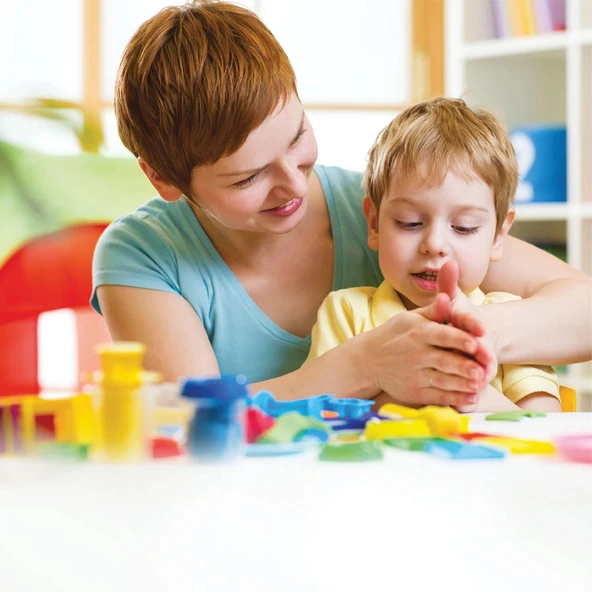 Hamburger Oyun Hamur Seti 150 Gr. - Oyun Hamuru Seti - Hamur Setleri - Hamur Kalıpları - Resim 3