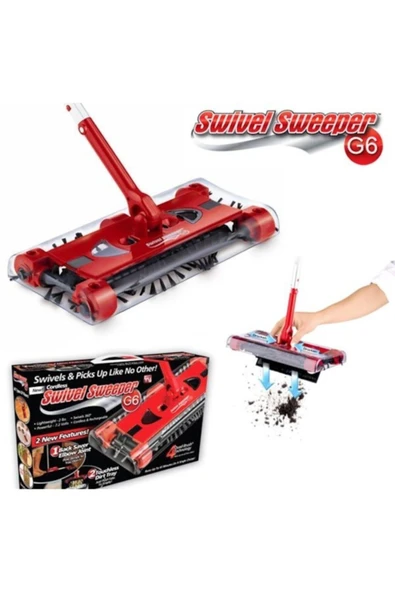SOYDERE Swivel Sweeper G6 Kablosuz Şarjlı Katlanır Süpürge - Resim 2