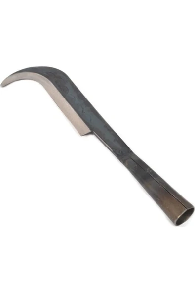 Yatağan Zeybek Tahra: Yekpare Çelik Dövme Tahra - Yatağan El Yapımı Geleneksel Balta - Resim 2