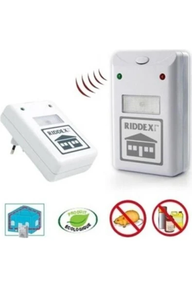 MANKAN Riddex Plus Elektronik Sivrisinek Fare Haşere Kovucu Sinek Kovucu - Resim 3