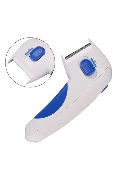 Easy Tedarik Flea Doctor Kedi ve Köpekler için Pilli Pire Tarağı - 1