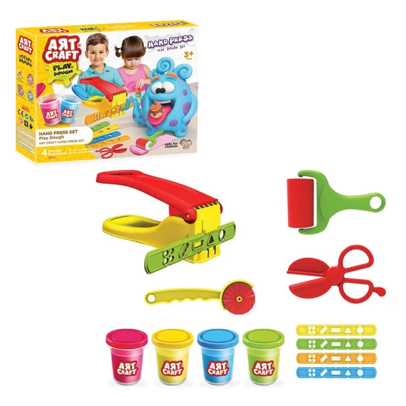El Presi Oyun Hamur Seti 224 Gr. - Oyun Hamuru Seti - Hamur Setleri - Kalıp Seti - Kalıp Oluşturucu ürün görseli