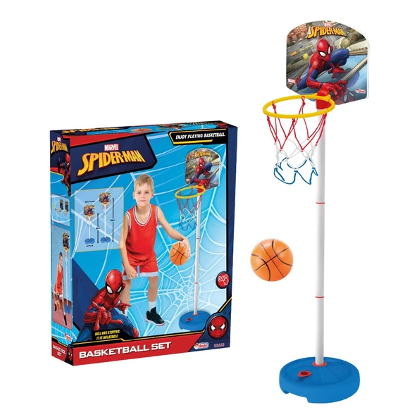 Spiderman Küçük Ayaklı Basketbol Seti - Spor Oyuncakları - Basketbol Oyuncakları - Basket Seti - 1