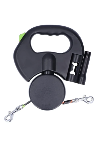 Store Çok Fonksiyonlu Çift Köpek Gezdirme Tasması - Resim 2