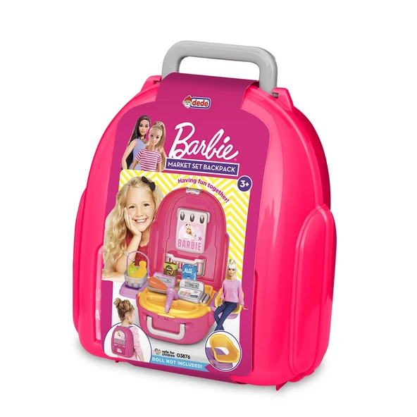 Barbie Market Seti Sırt Çantası - Kasiyer Oyuncakları - Market Setleri - Evcilik Oyuncakları - 4