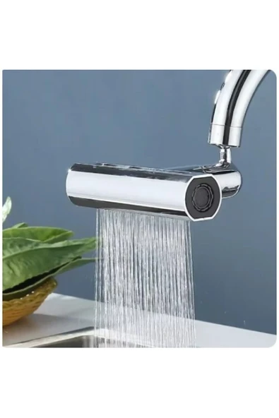 Cherry Collection 360 Derece Döner Musluk Başlığı Çok Fonksiyonlu Tasarruf Aparatı - 6