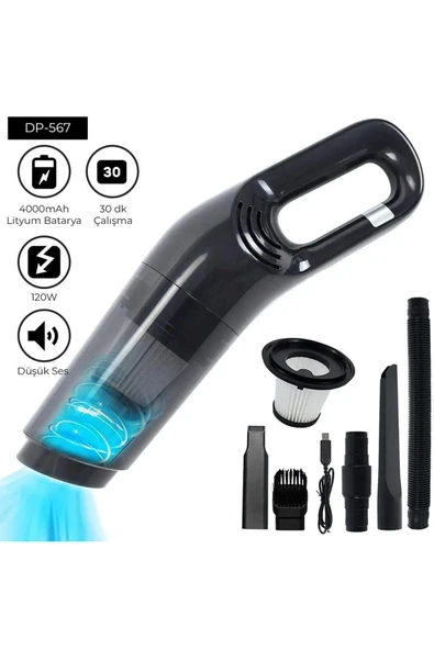 Easy Tedarik Dempower 5 Başlıklı Araç Süpürgesi - 1