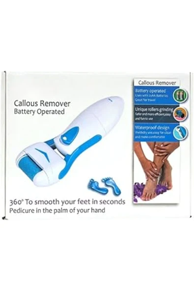 karadağsb Elektronik Törpüsü - Kablosuz Pilli Törpüsü Callous Remover