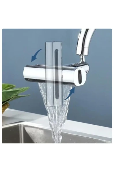 Cherry Collection 360 Derece Döner Musluk Başlığı Çok Fonksiyonlu Tasarruf Aparatı - 5