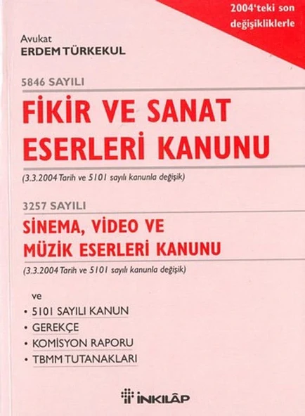 Fikir ve Sanat Eserleri Kanunu ürün görseli
