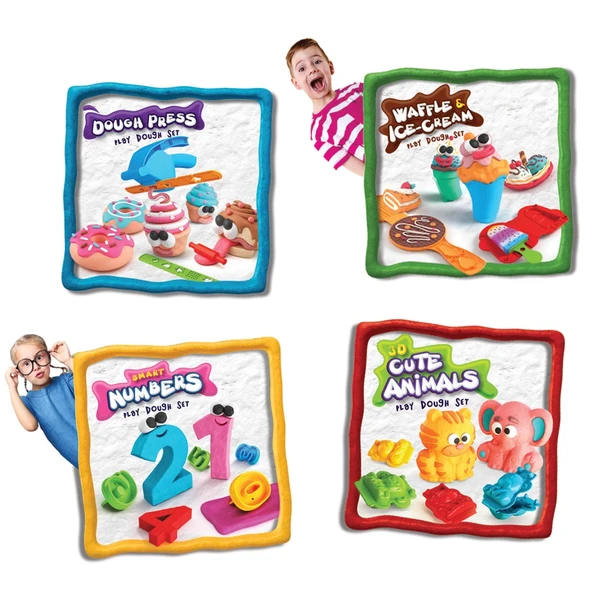 Mega Oyun Hamur Seti 280 Gr. - Oyun Hamuru Seti - Hamur Setleri - Hamur Kalıpları - 4