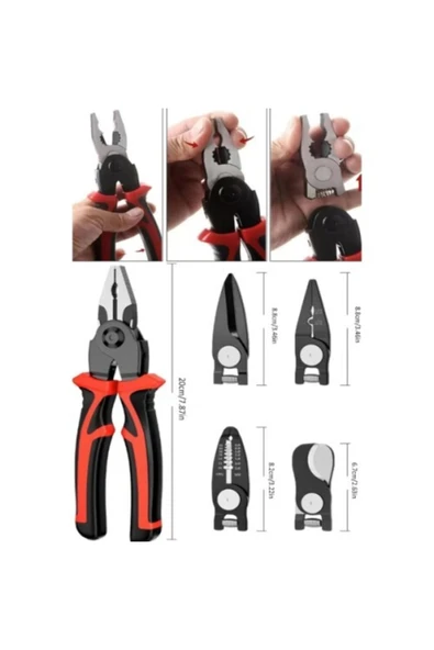 Paxoria 5 Başlıklı Pense Seti - 3