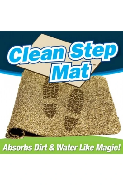 NexStore Clean Step Mat Yıkanabilir Mikrofiber Kir Toz Emici Iç-dış Ortam Paspas - HT7976-4184 - Resim 2