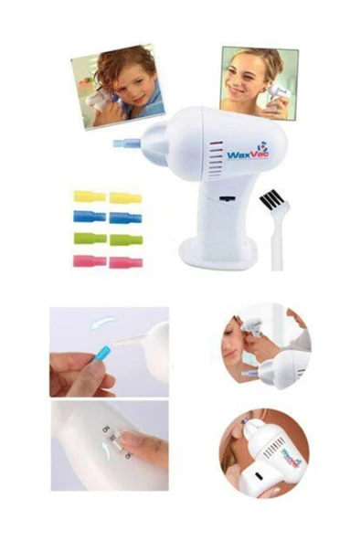 Zengin Hediyeler Wax Vac Vakumlu Kulak Temizleme Cihazı Kulak Temizleme Aleti - 2