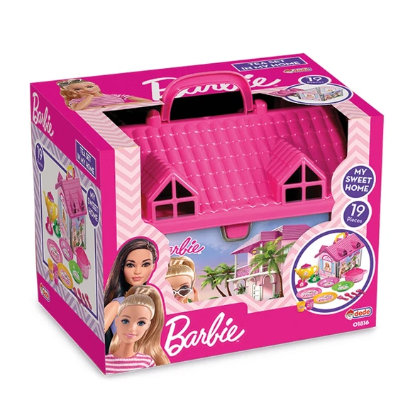Barbie Ev Çay Seti - Mutfak Setleri - Çay Seti - Bardak Oyuncak - Kahve - 3