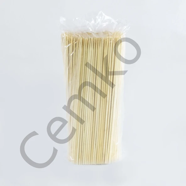 CEMKO Çubukta Patates Çubukları Doğal Bambu 5000 Adet 4mm - Resim 7