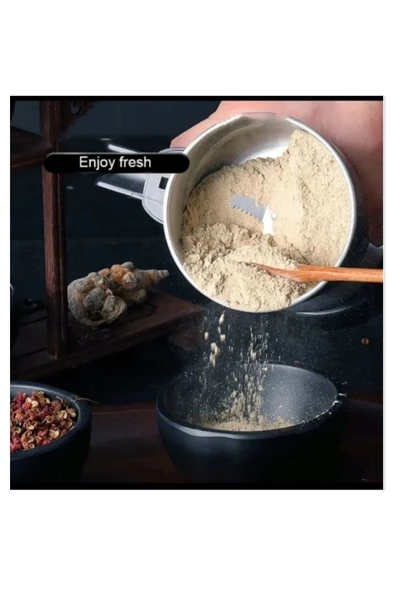 OGC Elektrikli Kahve Keten Tohumu Baharat Öğütücü 2 Bıçak 150w - 4