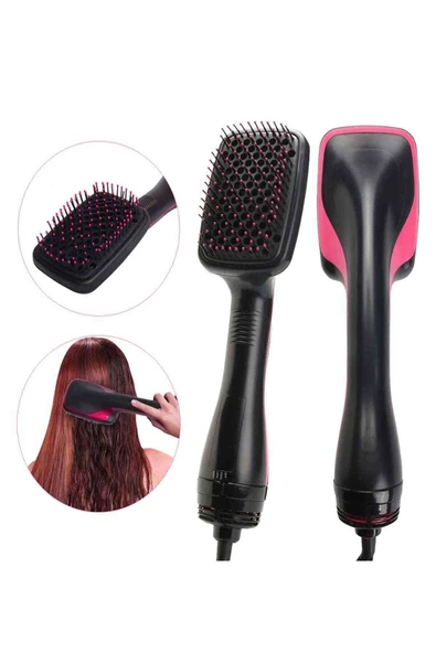 Nikadu Umate Elektrikli Hava Üflemeli Saç Düzleştirici Fön Tarağı - 2