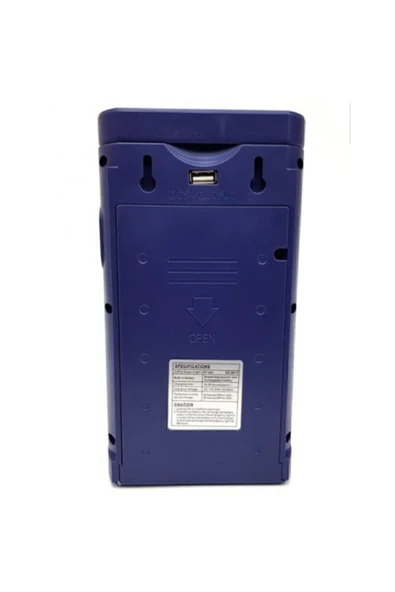 Fujita Almina Işıldak 24 Led 80 Saat Yanma Telefon Şarj Edebilen Işıldak Usb'li Şarjlı 24 Ledli Işıldak - 7