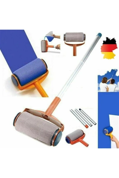 Epilons Damlatmayan Rulo Boya Fırçası Kolay Duvar Tavan Boyama Fırçası Pintar Facil