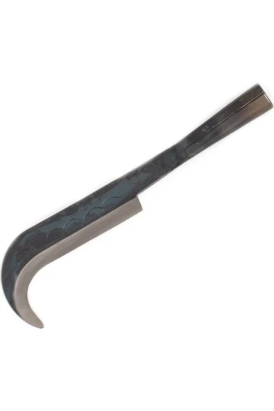 Yatağan Zeybek Tahra: Yekpare Çelik Dövme Tahra - Yatağan El Yapımı Geleneksel Balta - Resim 3