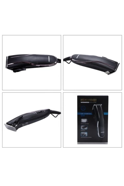 HESCOM Geemy Gm811 Profesyonel Saç Düzeltici Elektrikli Saç Kesme Makinesi - Resim 4