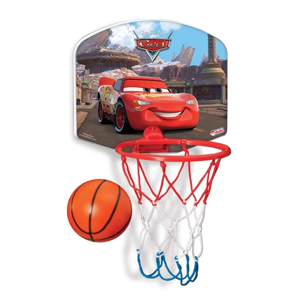 Cars Küçük Boy Pota Basketbol Seti - Spor Oyuncakları - Basket Seti - 1