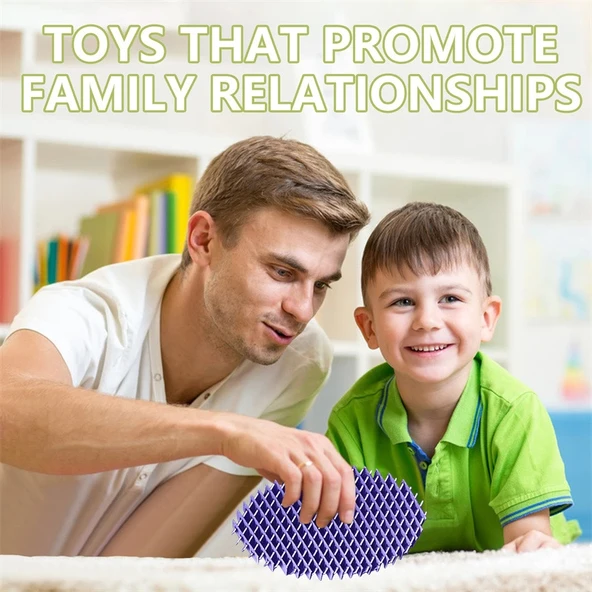 Orijinal Morf Flexi Fidget Stres Oyuncağı Worm fidget Stres Giderici Solucan Stres Yay - Gökkuşağı - Resim 3