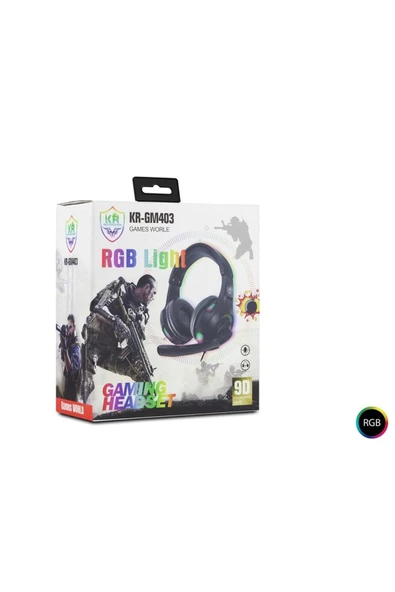 MIIQ2 GM403 KABLOLU KULAKÜSTÜ MİKROFONLU KULAKLIK - Resim 2