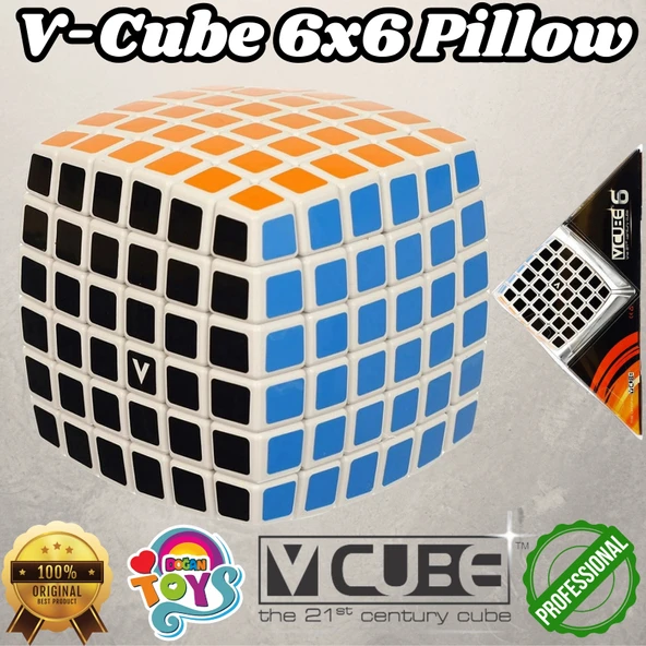 Orijinal V-Cube 6x6 Pillow Küp - V-Cube Küp - Zeka Küpü - 6x6 Pillow Küp - Akıl Küpü - Akıllı Küp -VCube - 1