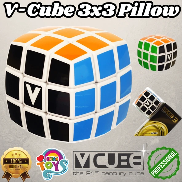 Orijinal V-Cube 3x3 Pillow Küp - V-Cube Küp - Zeka Küpü - 3x3 Pillow Küp - Akıl Küpü - Rubiks Küp -VCube ürün görseli