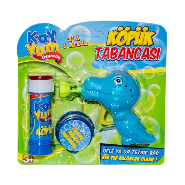 Timsah Figürlü Köpük Tabancası - Baloncuk Tabancası - Köpüklü Silah - Baloncuk Oyunu - 2