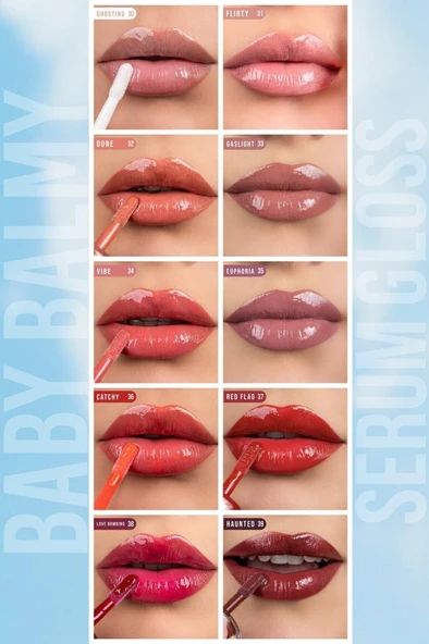 Pastel Show By Baby Balm Serum Gloss 35 Euphoria Dudak Parlatıcısı - 5