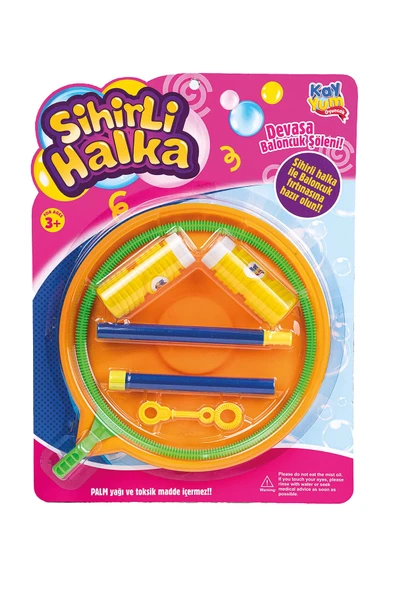 Sihirli Halka Oyunu - Baloncuk Çıkaran Büyük Halka - Sihirli Halka Solüsyonlu - Köpük Halkası - Köpük Oyunu - 5