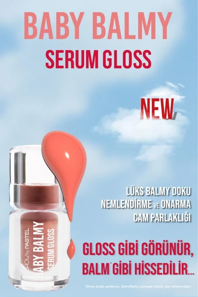 Pastel Show By Baby Balm Serum Gloss 32 Dune Dudak Parlatıcısı - 3