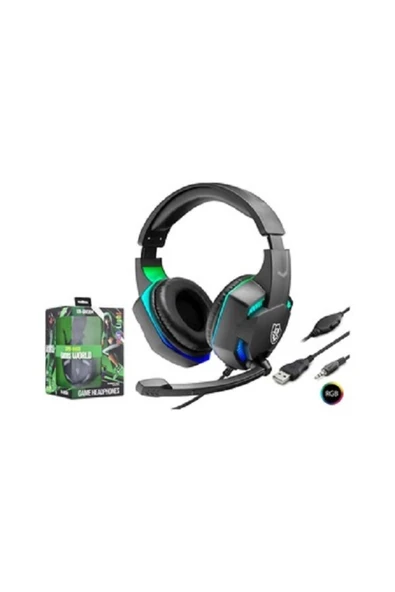 MIIQ2 GM303 KULAKÜSTÜ KABLOLU MİKROFONLU KULAKLIK - Resim 2