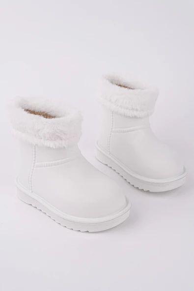 Muggo FRİGUS Çocuk Kürklü Yağmur Ve Kar Botu - 7