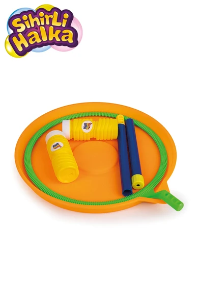 Sihirli Halka Oyunu - Baloncuk Çıkaran Büyük Halka - Sihirli Halka Solüsyonlu - Köpük Halkası - Köpük Oyunu - 2