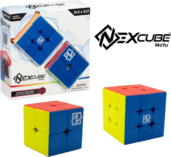 Orijinal NexCube 2x2 ve 3x3 Classic Küp - Nexcube Speed Cube - NexCube 2x2 ve 3x3 Classic Zeka Küpü - Zeka Küpü - Rubik - Resim 5