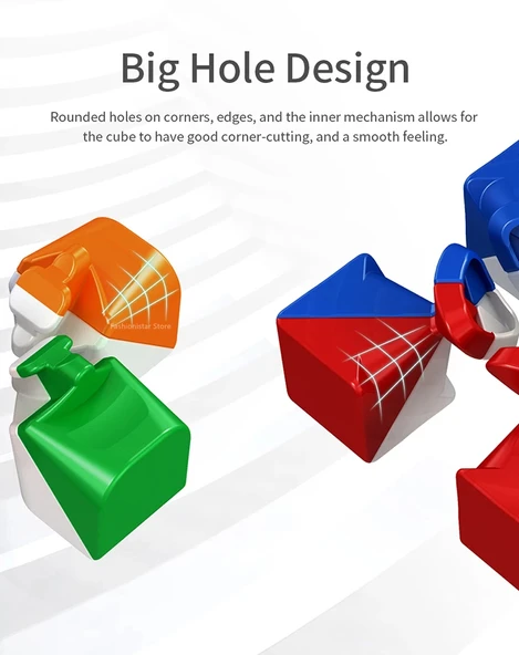 Orijinal MoYu Meilong 5x5 Manyetik Küp 5M - Moyu Speed Cube - Moyu 5x5 Zeka Küpü - Zeka Küpü - Magnetic Cube - 2