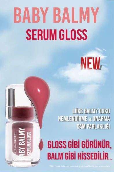 Pastel Show By Baby Balm Serum Gloss 35 Euphoria Dudak Parlatıcısı - 3