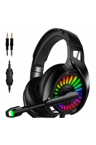 MIIQ2 K3000 Gamelone Rgb Led Işıklı Kulaküstü Kulaklık ürün görseli 1
