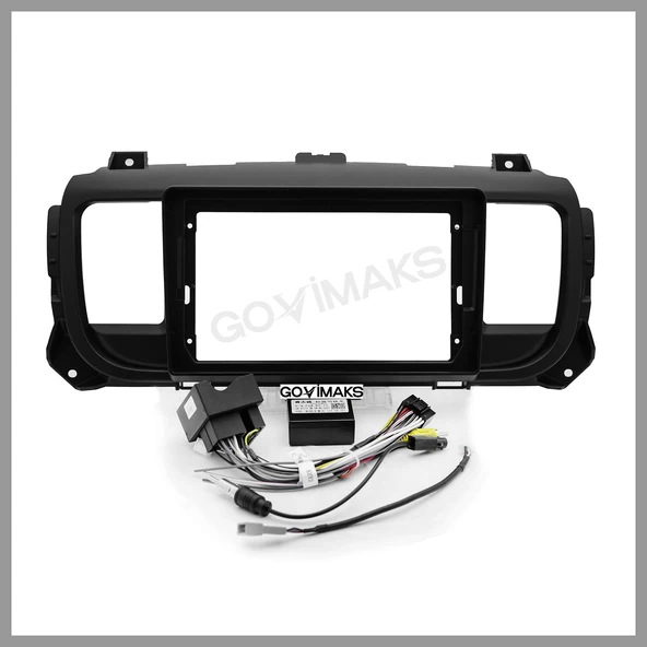 Peugeot Expert Traveller 2017-2023 UYUMLU 9 İNC ANDROID MULTİMEDYA ÇERÇEVESİ-SOKET-CANBUS ürün görseli 1