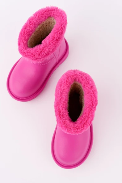 Muggo FRİGUS Çocuk Kürklü Yağmur Ve Kar Botu - 10