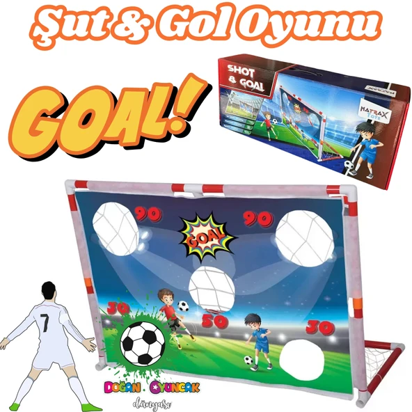 Şut ve Gol Oyunu - Futbol Maçı Oyuncak - Futbol Oyuncakları - Top Oyuncak Langırt Setleri - Langırt Oyuncakları - Masa O
