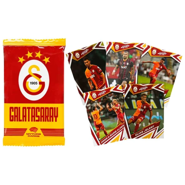 Mythos Cards Galatasaray 24/25 Oyuncu Karları - GS Oyuncu Kartları - Futbolcu Kartları - Galatasaray #Hedef25 - 4