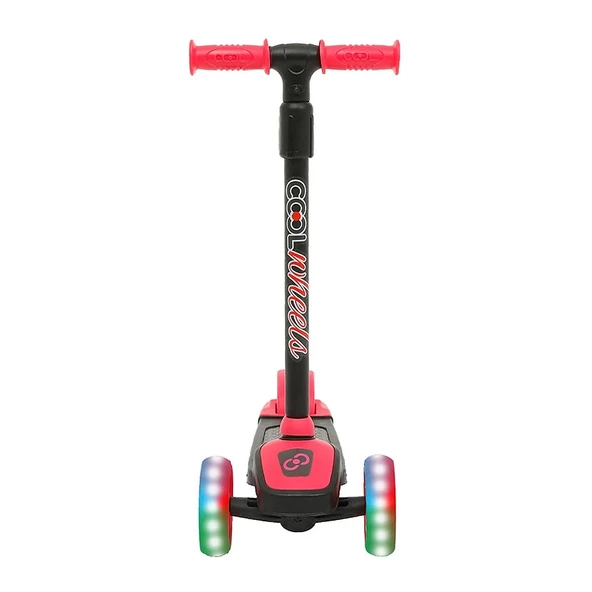 Cool Wheels Pembe Twist Işıklı 3 Tekerlekli Scooter - Işıklı Scooter - CoolWheels Scooter - Çocuk Scooter - İttir Git - 2