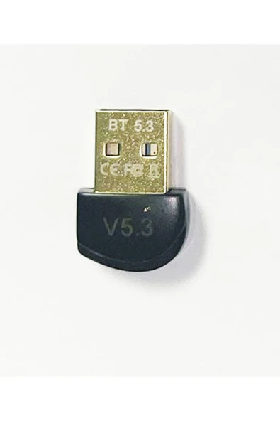 Bluetooth USB Adaptör Versiyon 5.3 Stick Dongle (EDR & BLE) Windows 11/10/8.1/7 Uyumlu