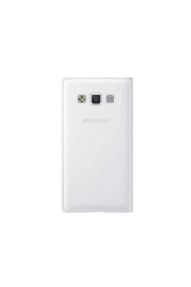 Samsung Galaxy A7 2015 Deri Kapaklı Kılıf - Resim 3